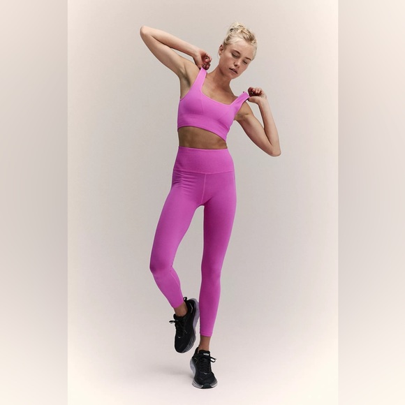 Free People | High-Rise 7/8 Length Good Karma Leggings M-L - Picture 3 of 6